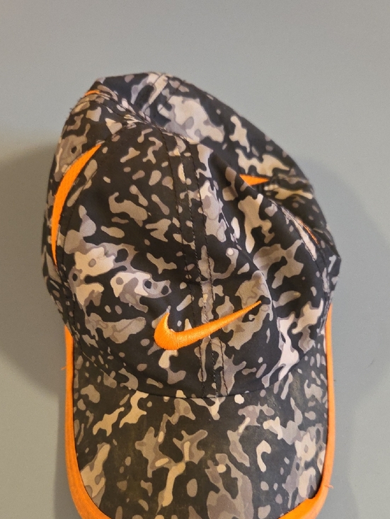 Nike Other - 💥💥FREE Nike Black & Gray Camo Cap with Orange Swoosh Toddler